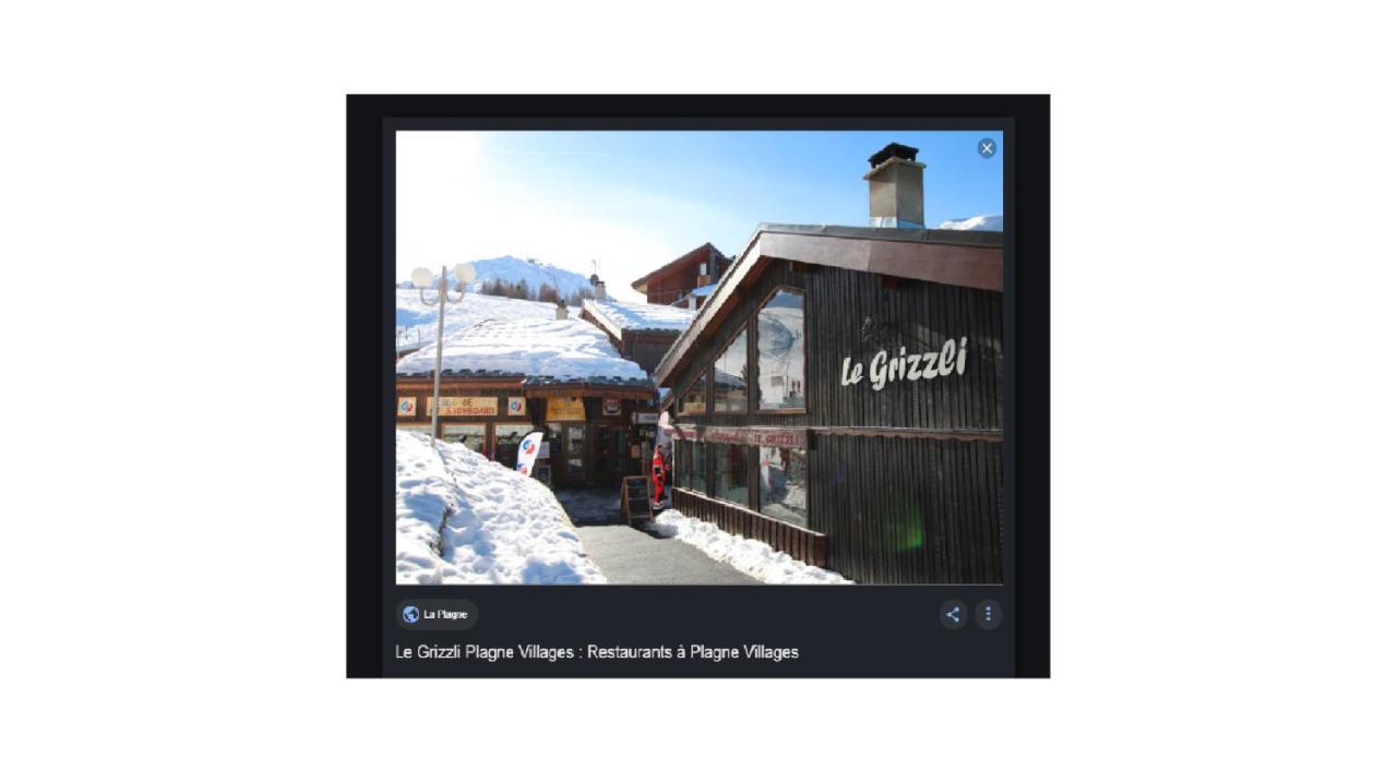 Studio 1 Piece Plagne Village 4 Personnes 2050 M Pied Des Pistes La Plagne Zewnętrze zdjęcie